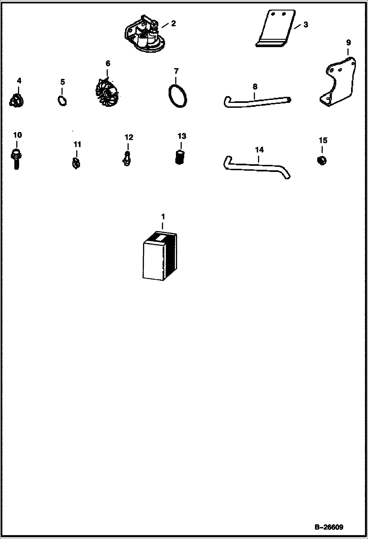 КОМПЛЕКТ ИНСТРУМЕНТОВ ДЛЯ ПЕРЕХОДНИКА МАСЛЯНОГО ФИЛЬТРА (KAWASAKI ДВИГАТЕЛЬ)