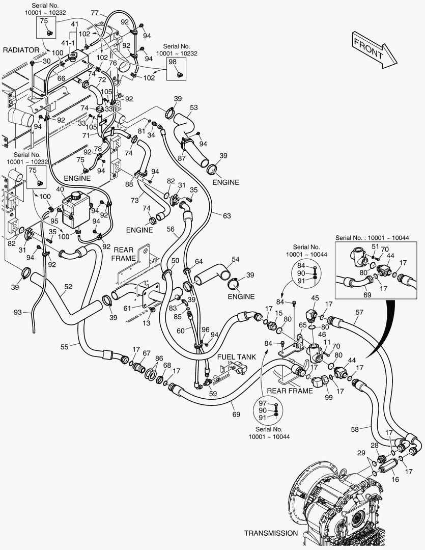 ТУБОПРОВОД МАСЛЯНОГО РАДИАТОРА (1)