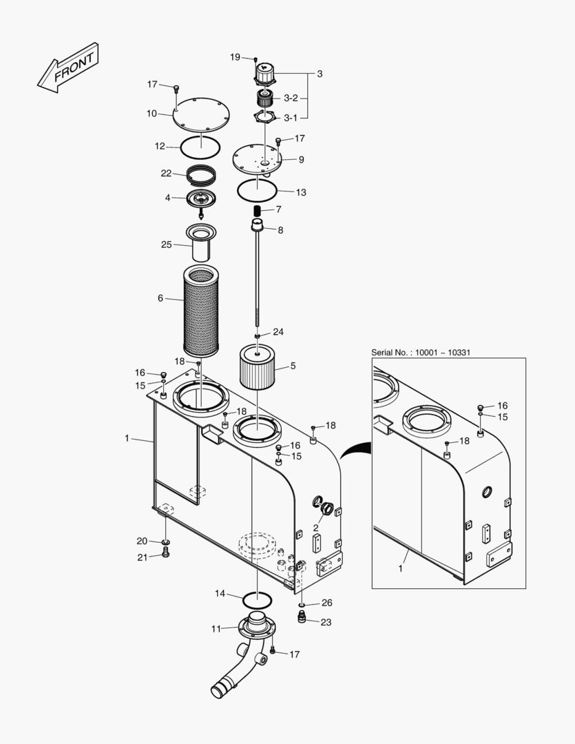РЕЗЕРВУАР ДЛЯ МАСЛА