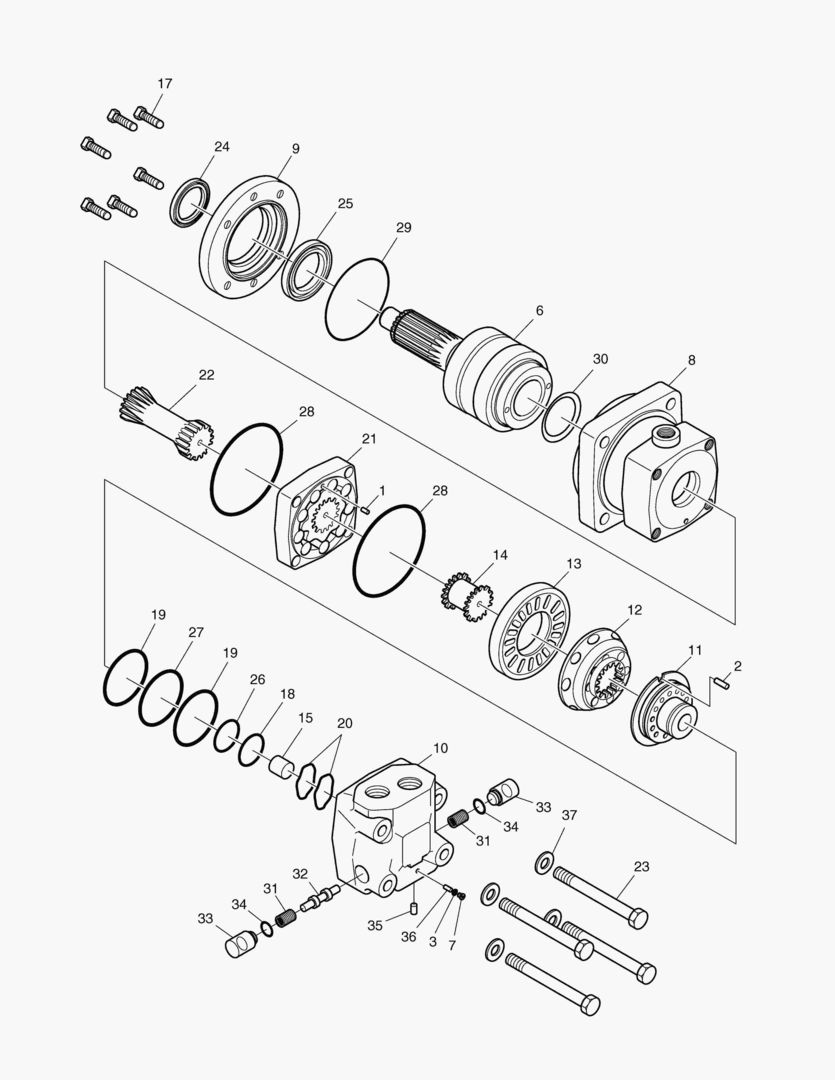 Спецтехника 4120 DRIVE MOTOR [5001~5275]