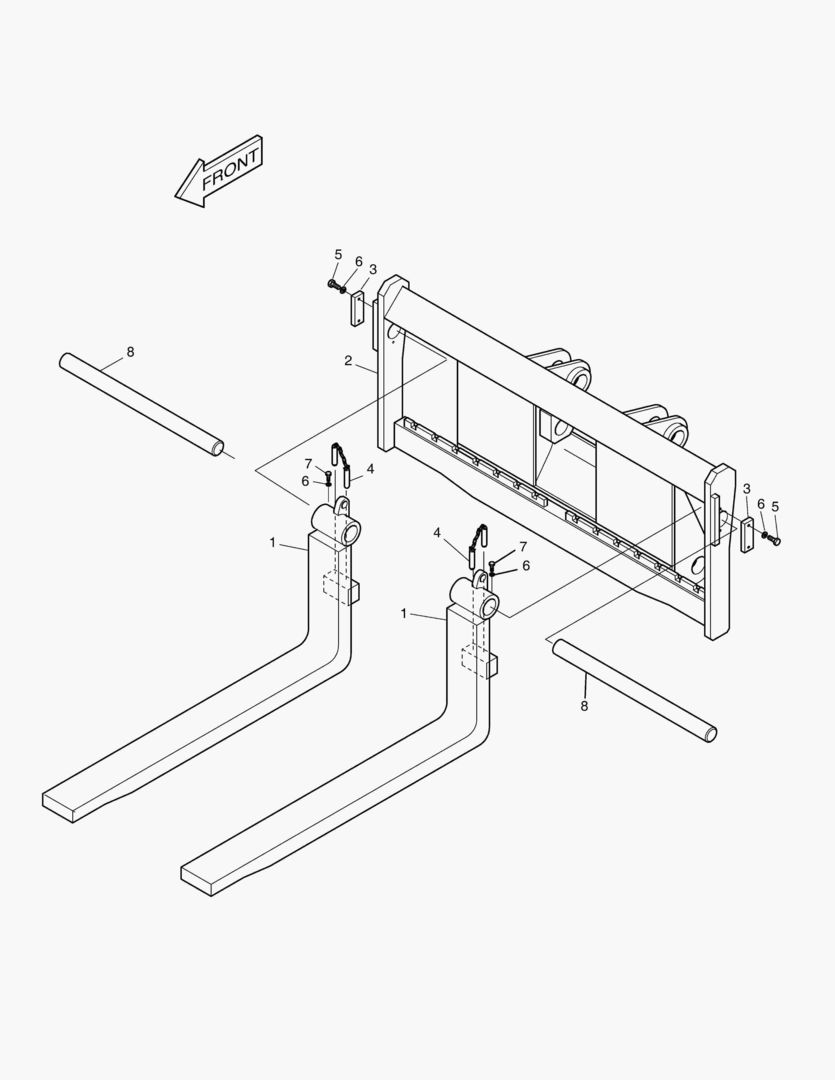 ПАЛЛЕТНЫЕ ВИЛЫ В СБОРЕ