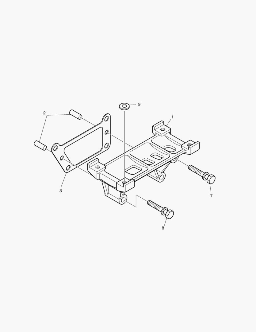 022 INJECTION PUMP MOUNTING