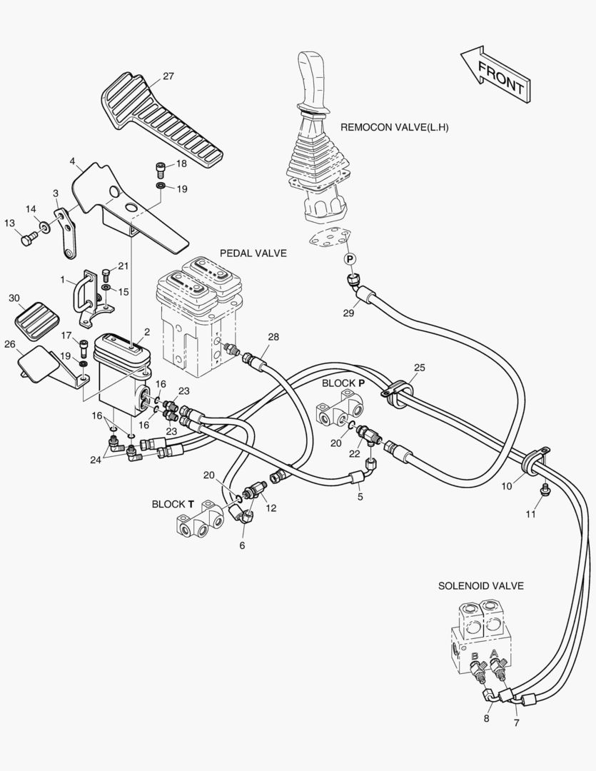 ТРУБОПРОВОД СЕРВОУПРАВЛЕНИЯ(2) - ВРАЩАЮЩИЙСЯ