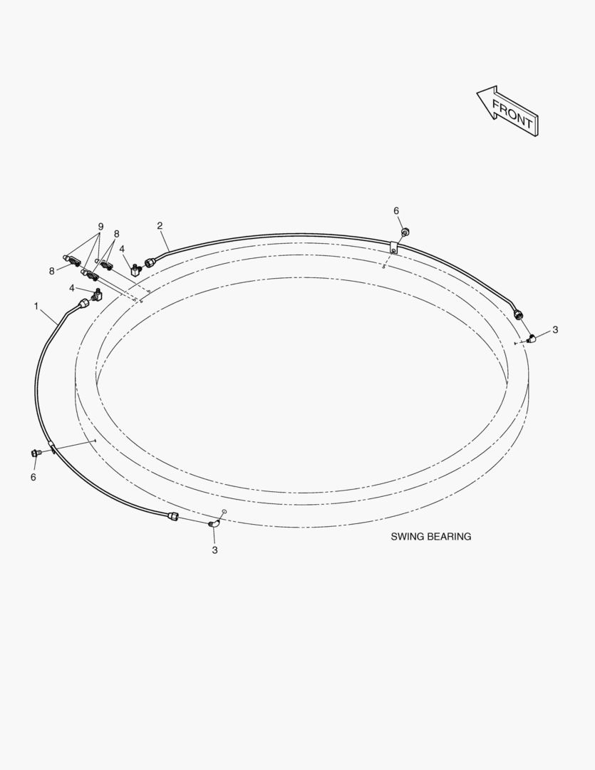ТРУБОПРОВОД СМАЗОЧНОЙ СИСТЕМЫ
