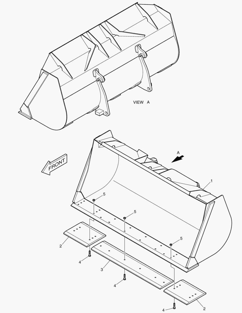 Спецтехника 5360 BUCKET - 2.5гЋҐ (QUICK COUPLER) - главное фото