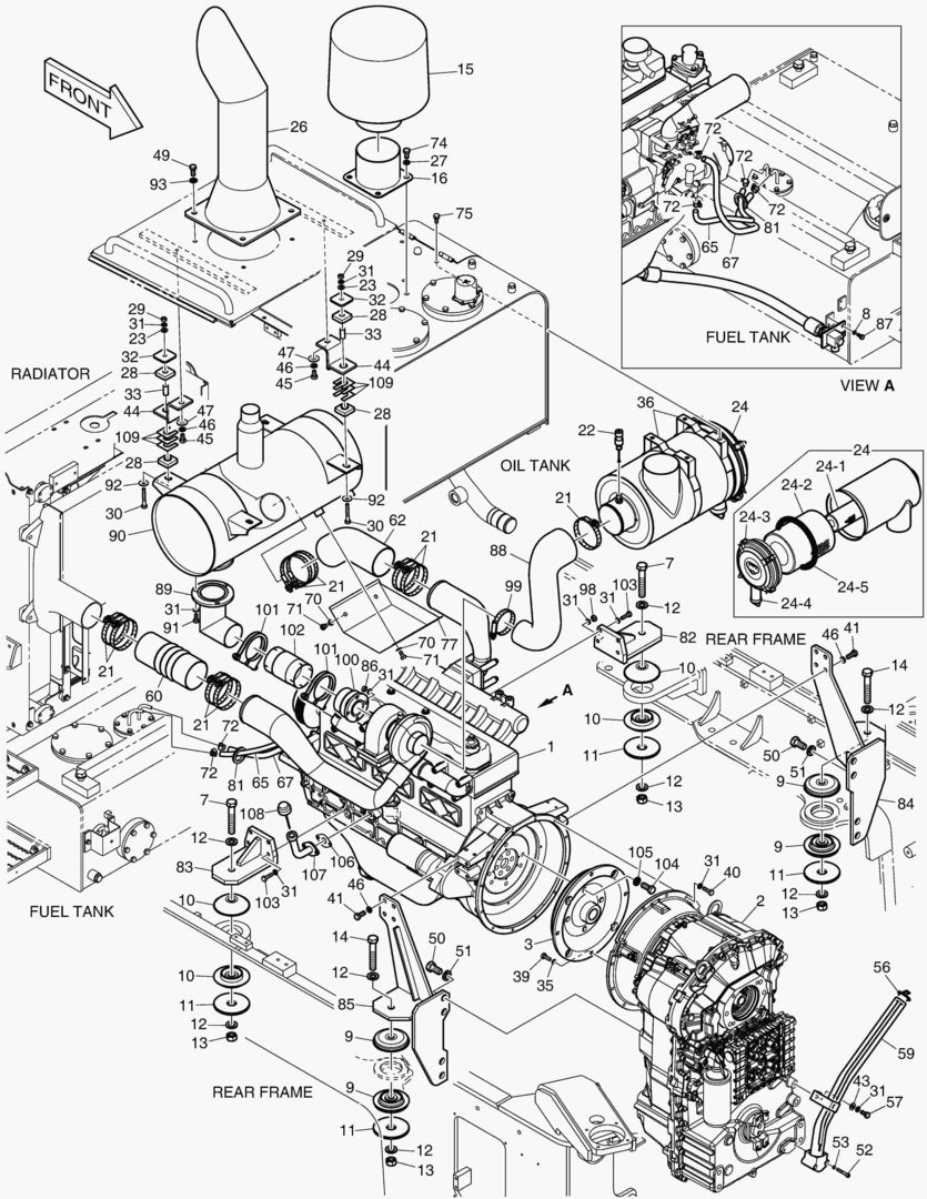МОНТАЖ ДВИГАТЕЛЯ