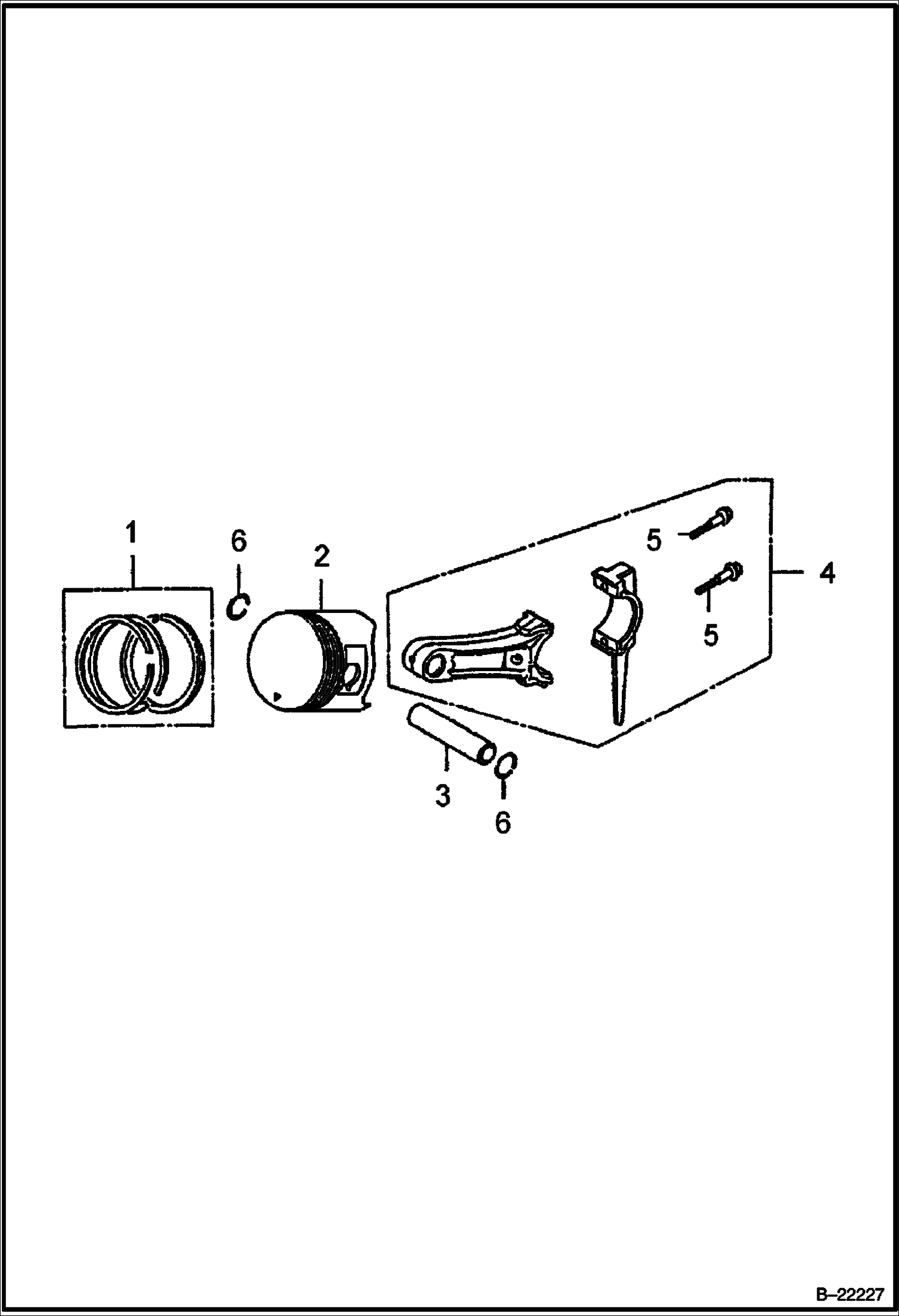 HONDA ДВИГАТЕЛЬ (ПОРШЕНЬ В СБОРЕ)