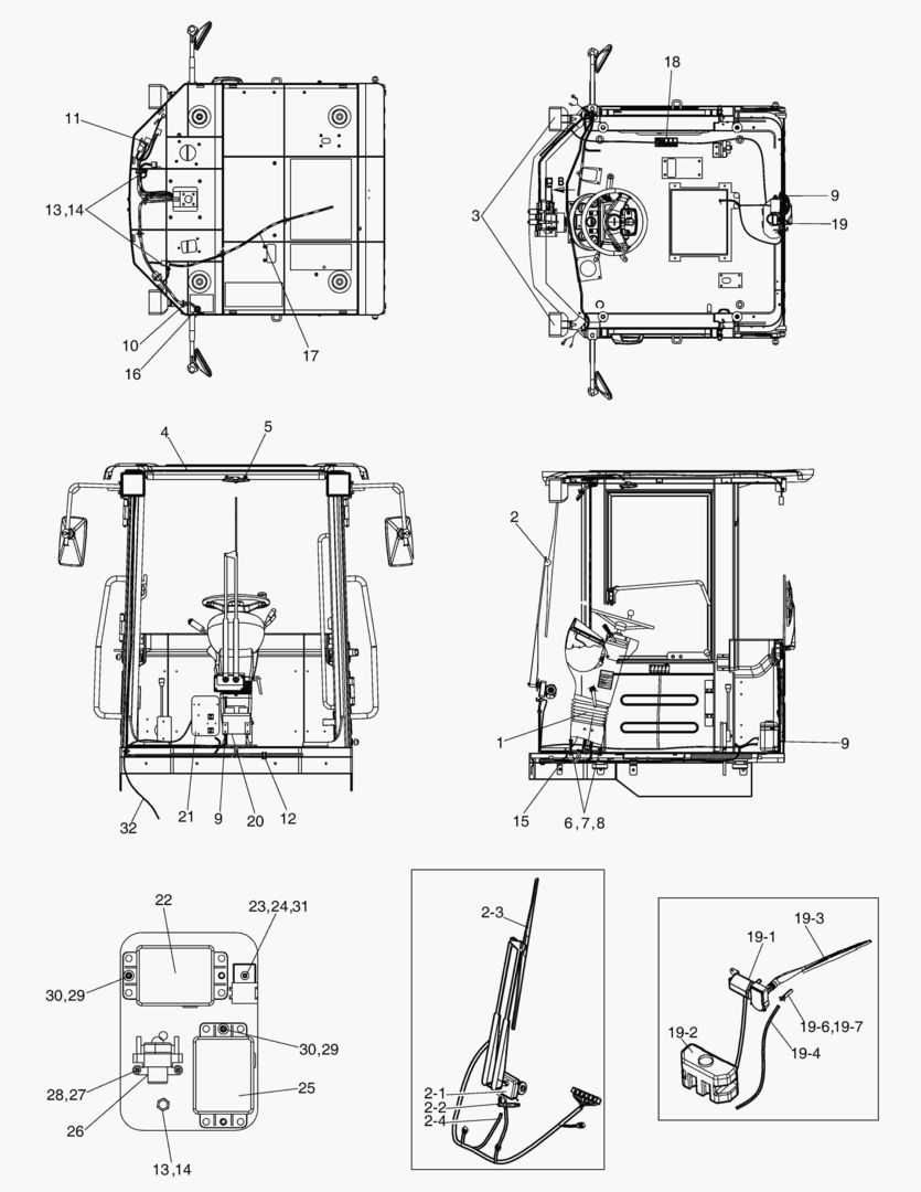 Спецтехника 6000 CABIN ELECTRIC RUS&HEATER [10165~] - главное фото