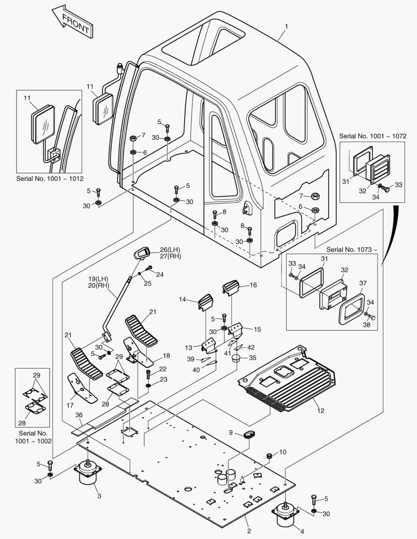 КАБИНА В СБОРЕ