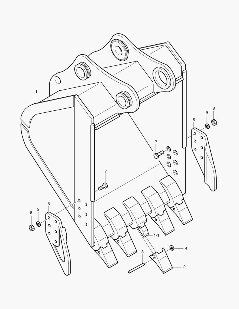 5360 BUCKET-1.3MВіHD TYPE [1~550]