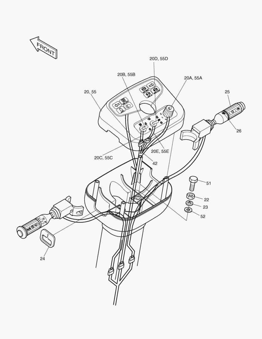 ЭЛЕКТРИЧЕСКИЕ ЗАПЧАСТИ(4)-КОНСОЛЬНАЯ КОРОБКА