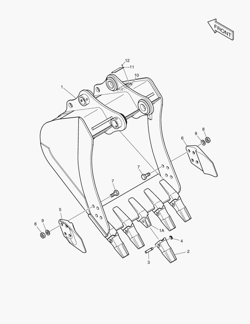 7010 BUCKET - 0.51гЋҐ