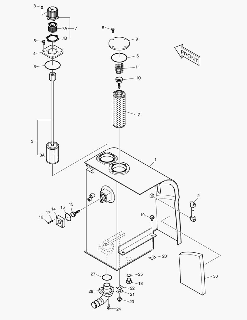 РЕЗЕРВУАР ДЛЯ МАСЛА