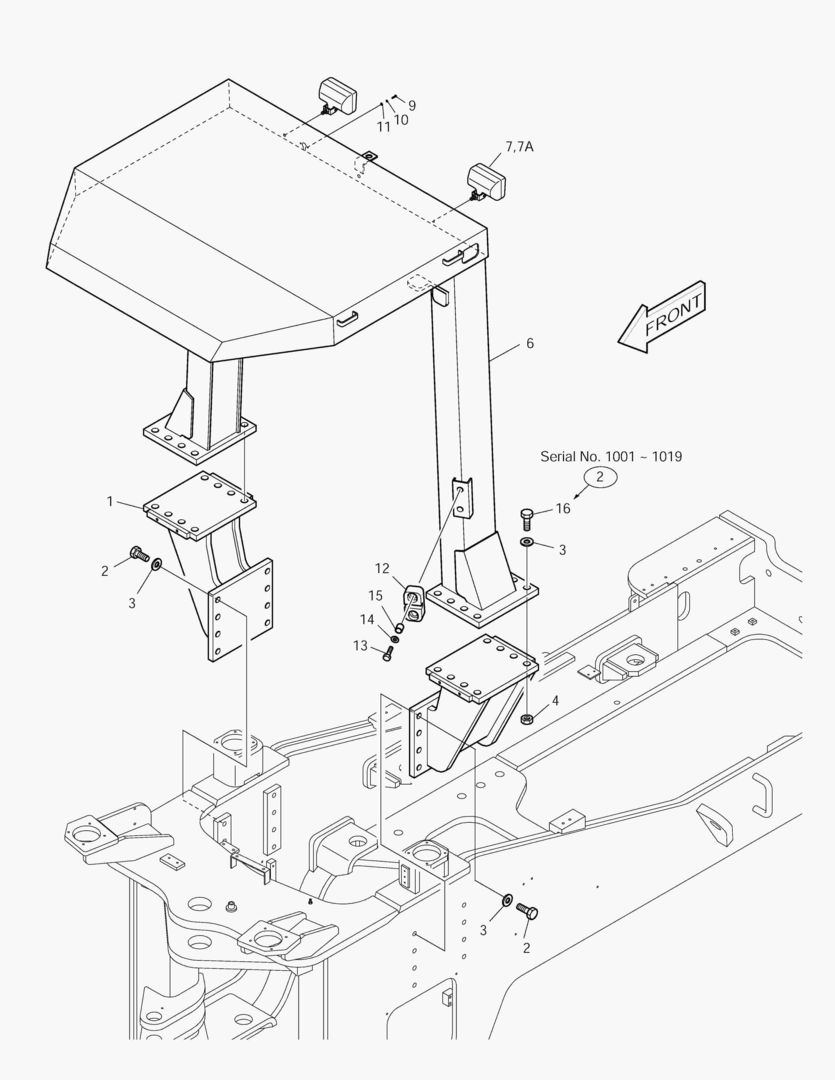 1410 ROPS & FOPS CANOPY-OPT.
