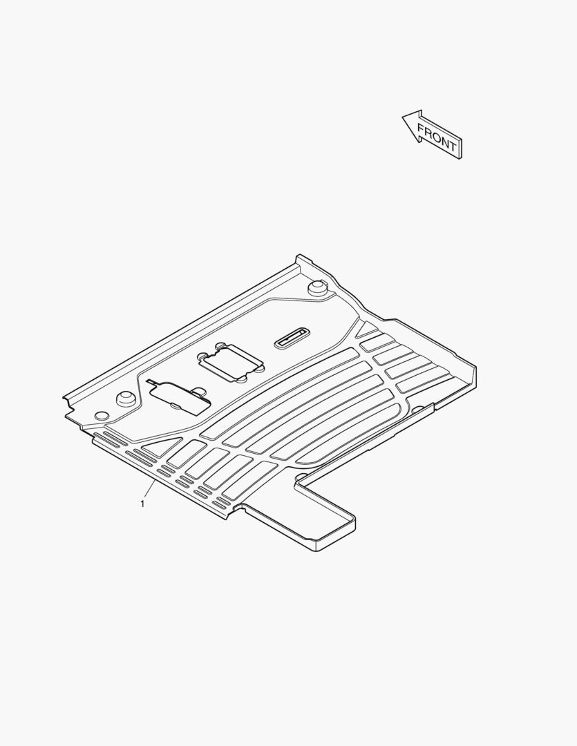 КОВРИК НА ПОЛУ КУЗОВА - ВРАЩАЮЩИЙСЯ