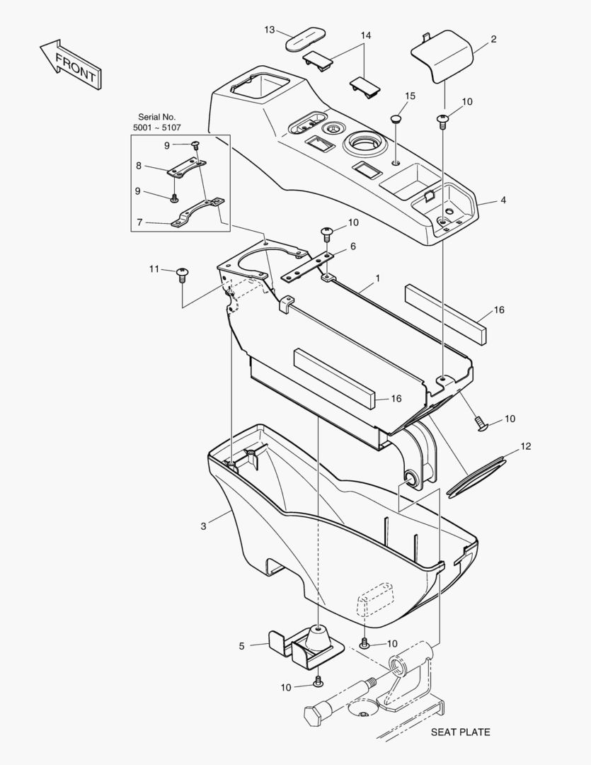 ПУЛЬТ УПРАВЛЕНИЯ - ПРАВОСТОРОННИЙ