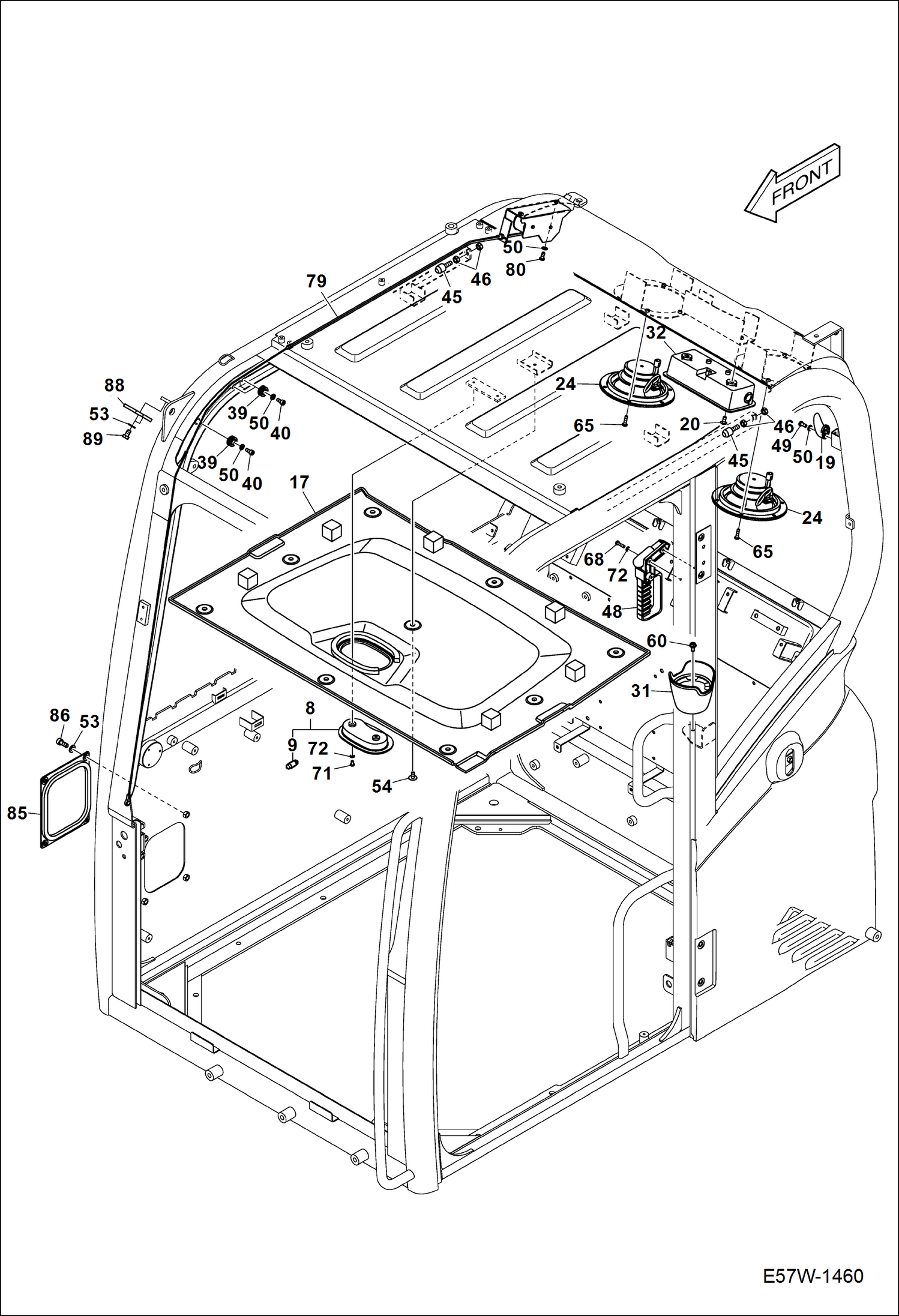 КАБИНА ОПЕРАТОРА (ВНУТРЕННЯЯ ОТДЕЛКА)