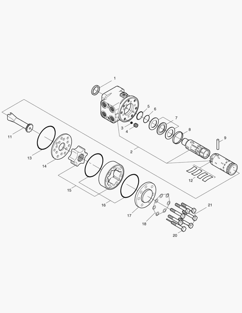 БЛОК РУЛЕВОГО МЕХАНИЗМА