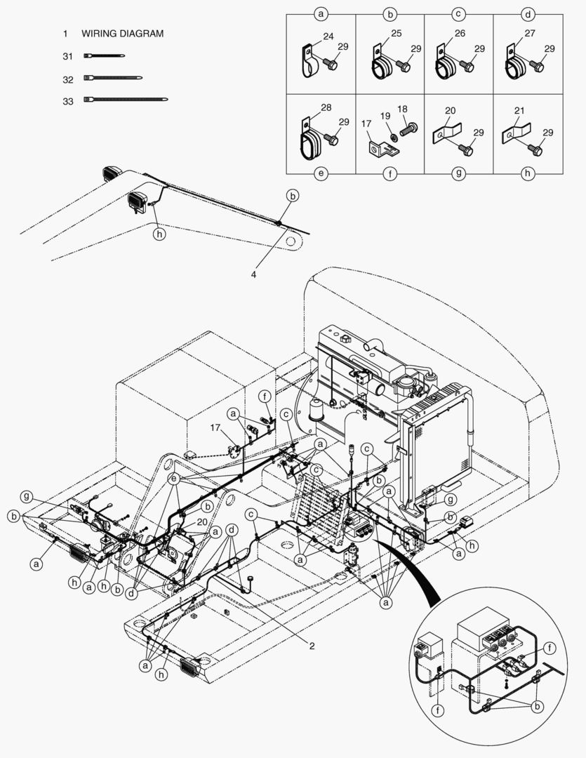 ЭЛЕКТРОПРОВОДКА(3)-СОПРЯЖЕННЫЕ ДЕТАЛИ