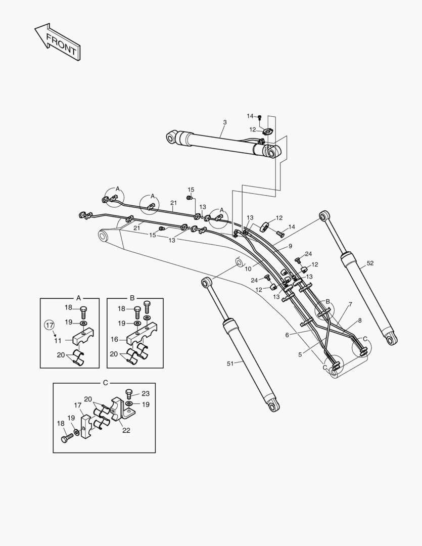 ГИДРОСИСТЕМА СТРЕЛЫ