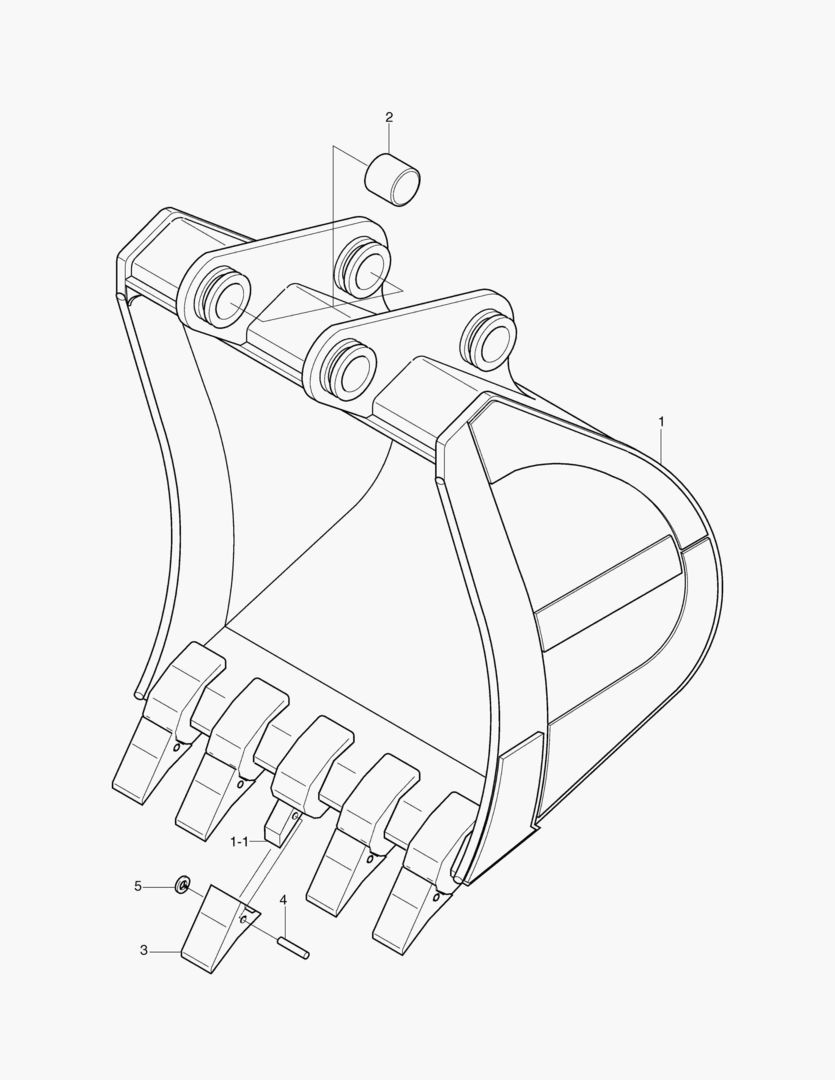 5220 BUCKET-1.7MВі-ROCK
