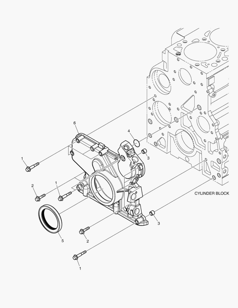 ПЕРЕДНЯЯ КРЫШКА КОРОБКИ ПЕРЕДАЧ