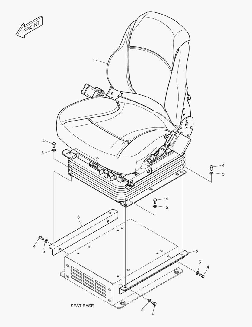 5340 SEAT - ELECTRIC STEERINGT(TLV) [10001~10136]