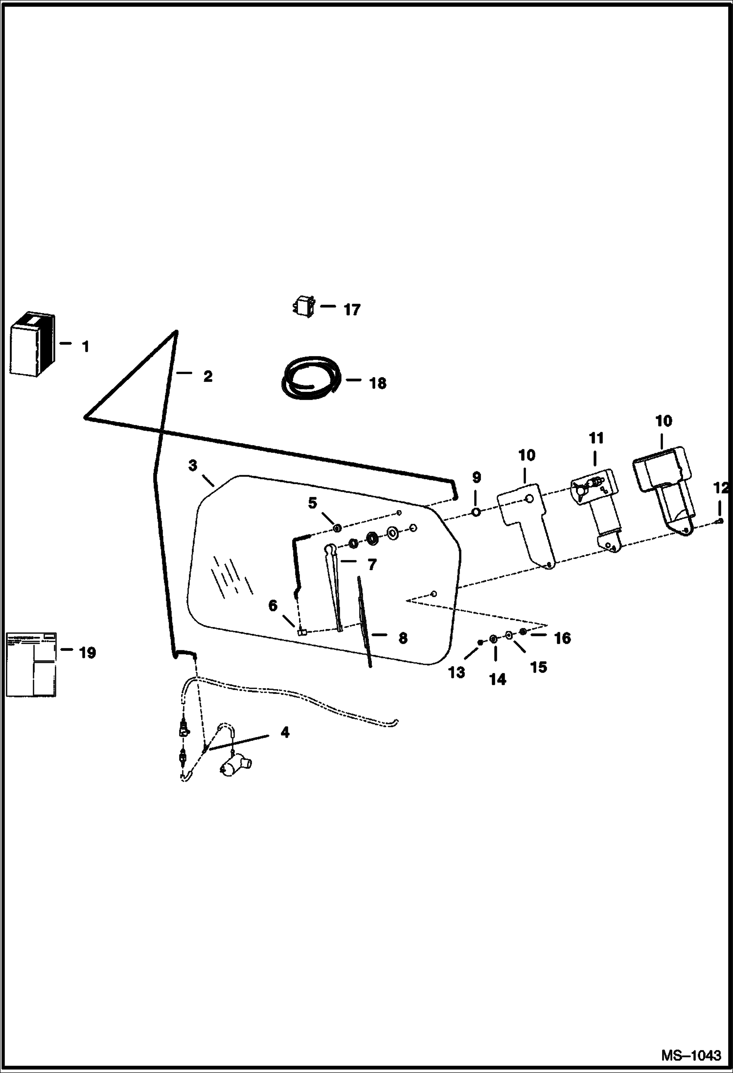 СТЕКЛООЧИСТИТЕЛЬ ЗАДНЕГО СТЕКЛА