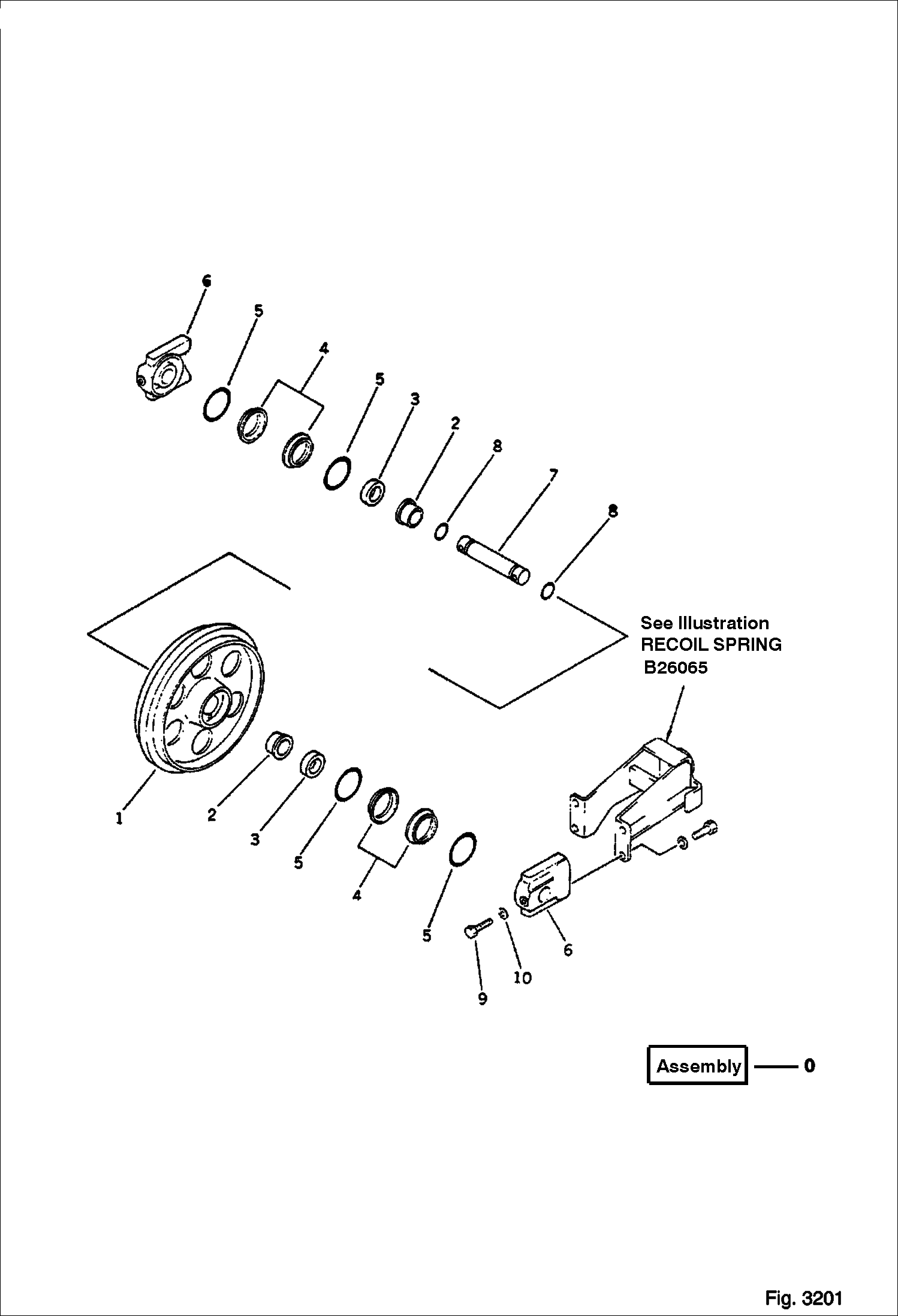 ПЕРЕДНЕЕ НАТЯЖНОЕ КОЛЕСО