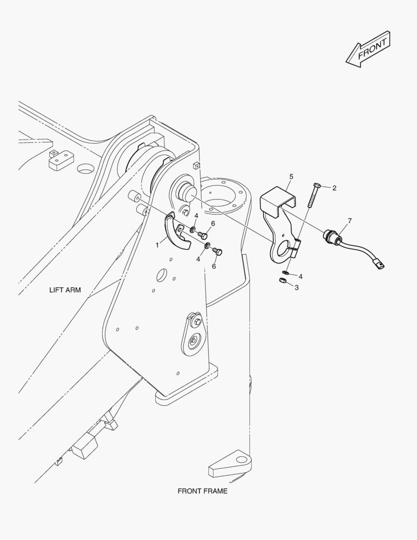 УДАРНАЯ РУКОЯТЬ ПОДЪЕМА В СБОРЕ