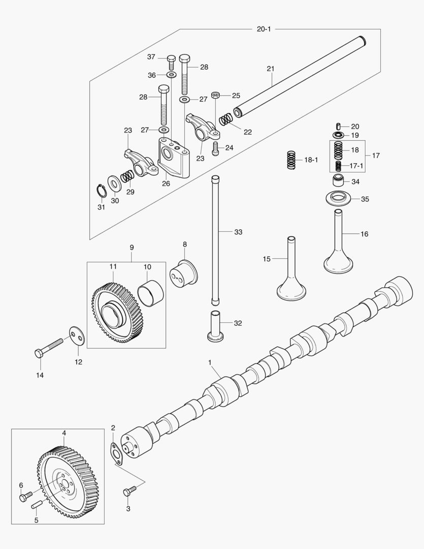 РАСПРЕДЕЛИТЕЛЬНЫЙ МЕХАНИЗМ ДВИГАТЕЛЯ