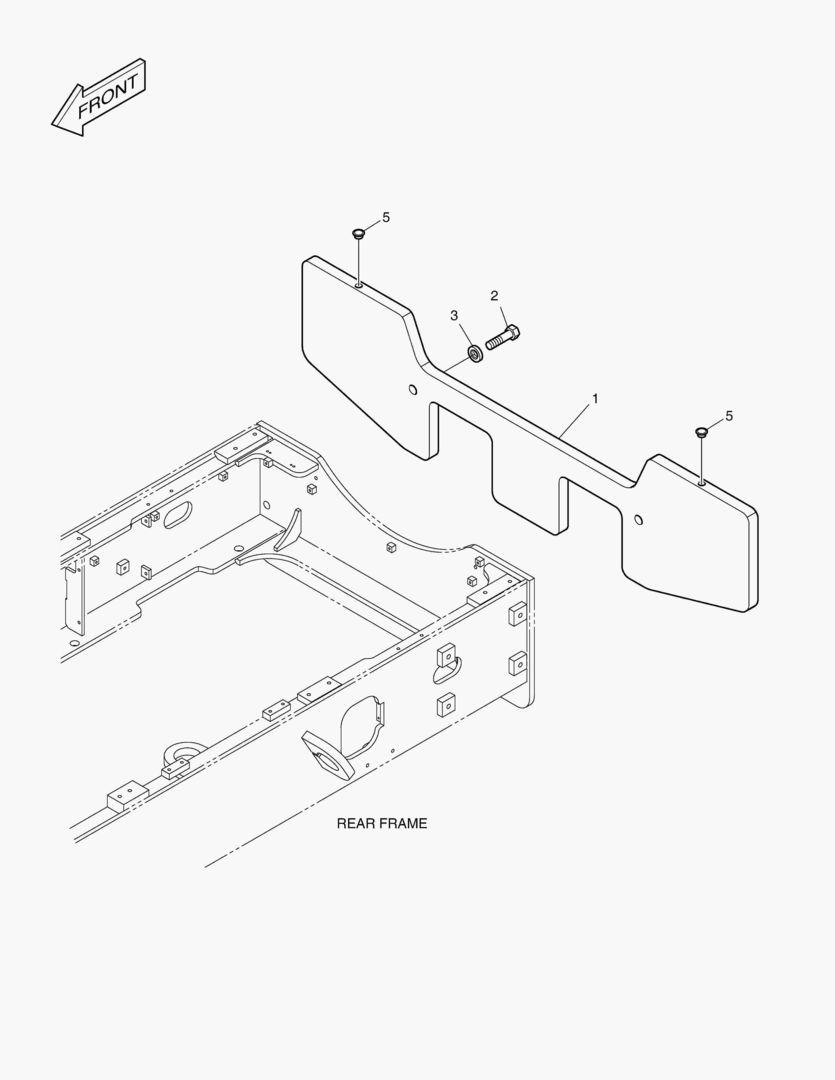 Спецтехника 5110 ADDITION COUNTER WEIGHT-0.2T