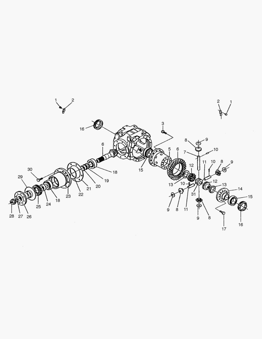 4430 REAR AXLE(2) [5001~7111]