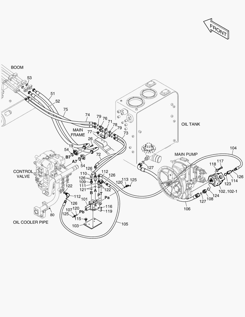 1340 MAIN PIPING(6) - TWO WAY & ROTATING