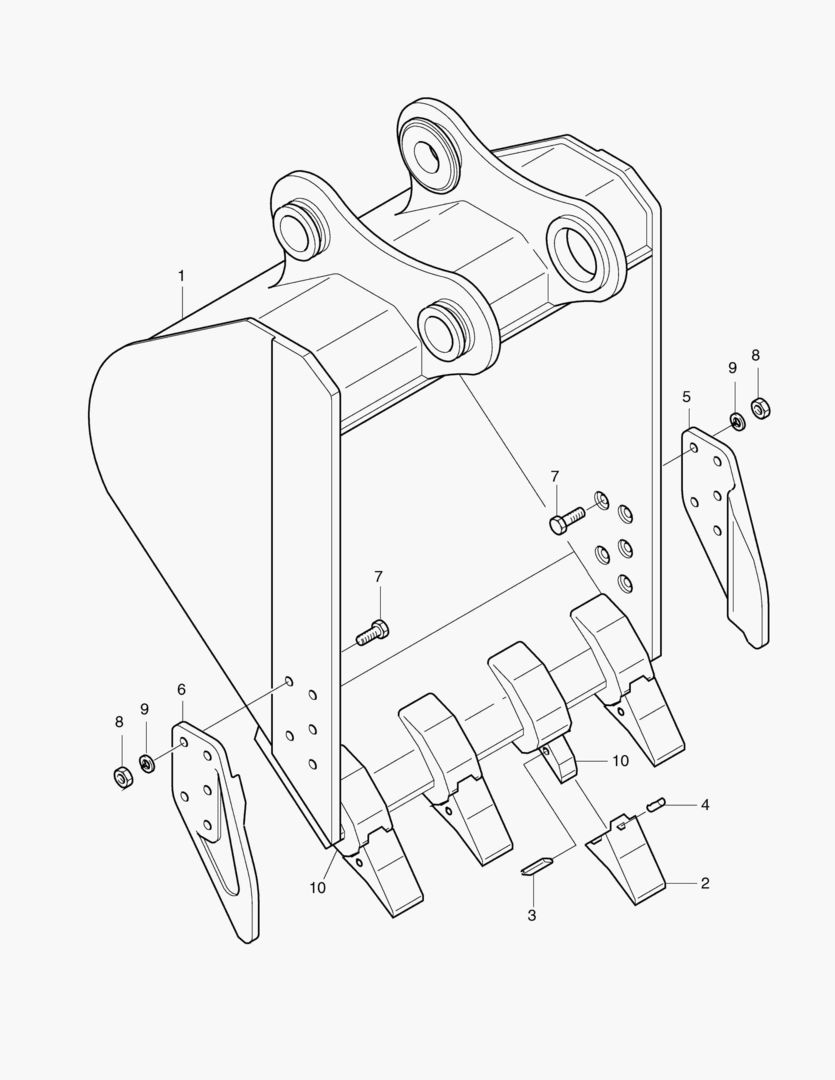 5260 BUCKET-0.35MВі