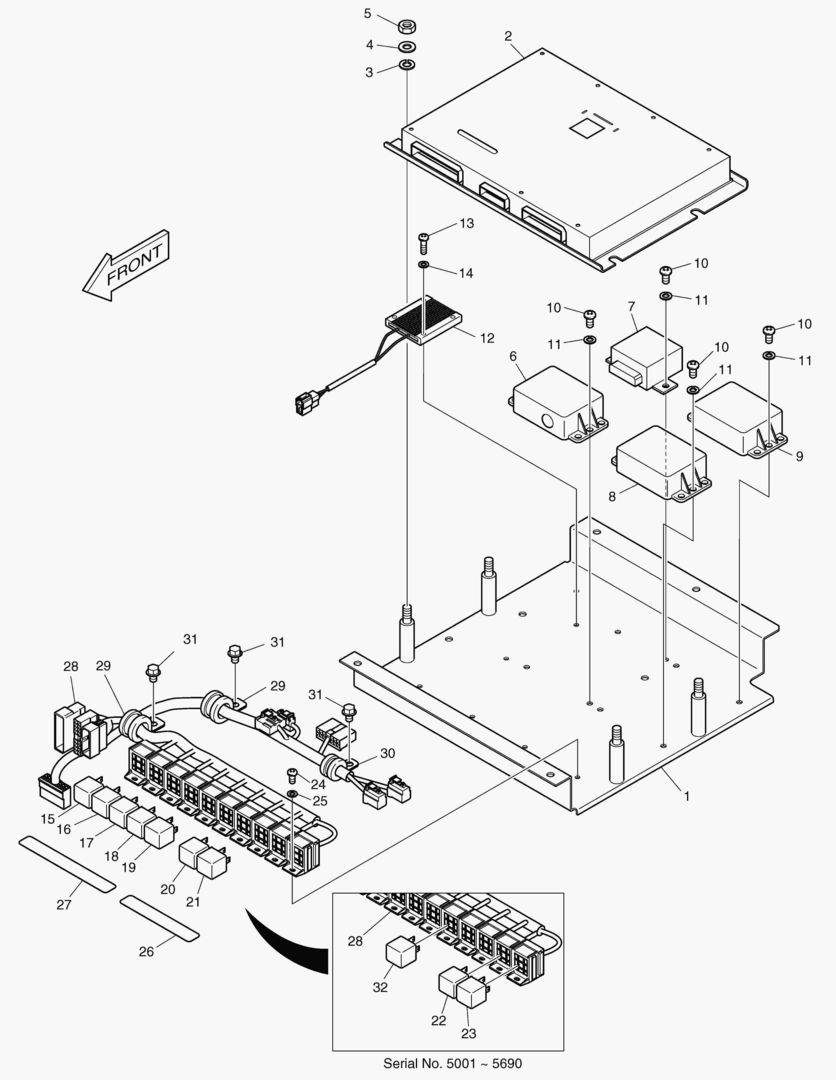 1660 ELECTRIC BOX ASS`Y [5001~6268]