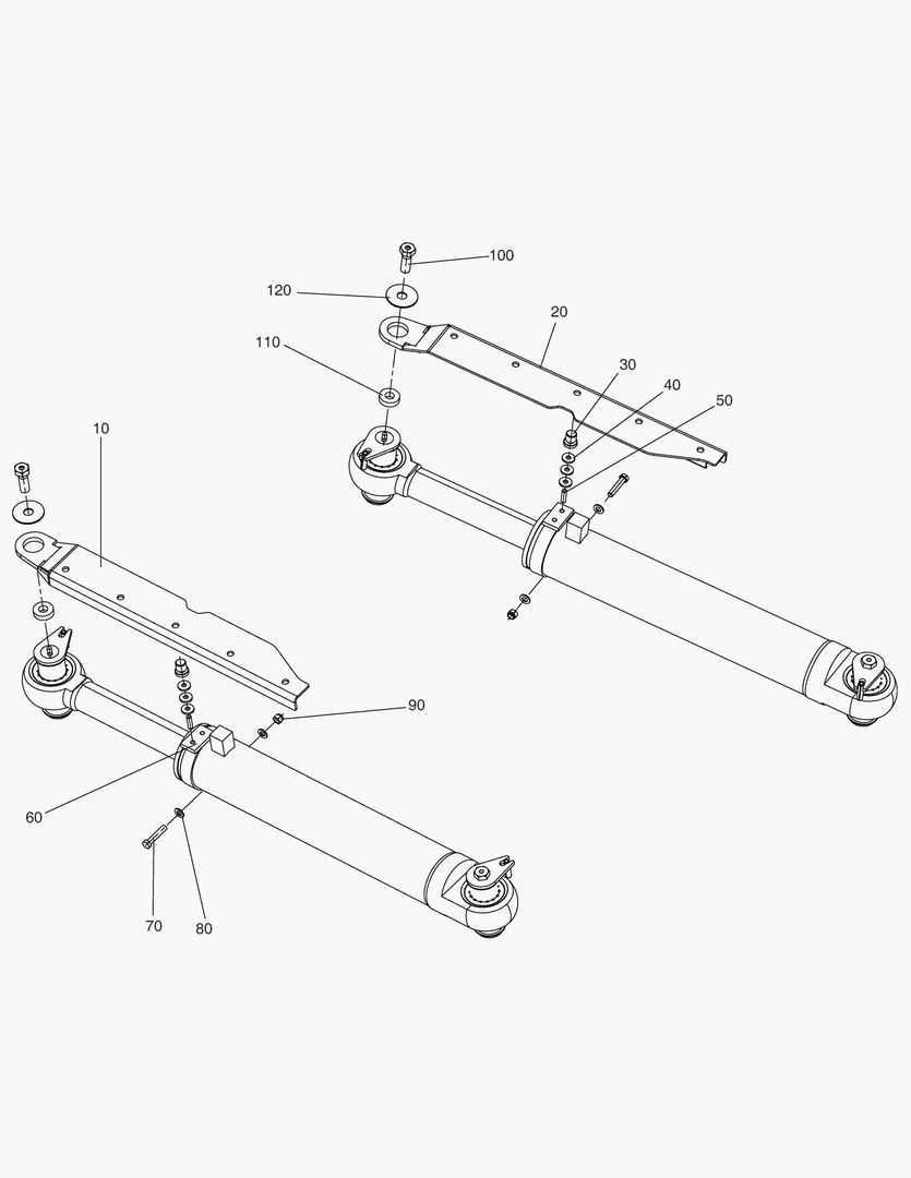 G500-98 PROTECTION STEERING CYLINDER [810297~]