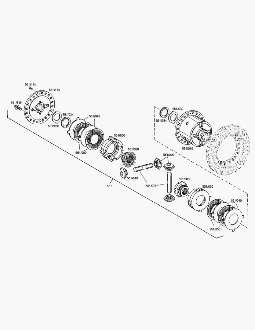 G020-113 LIMITED SLIP DIFF.