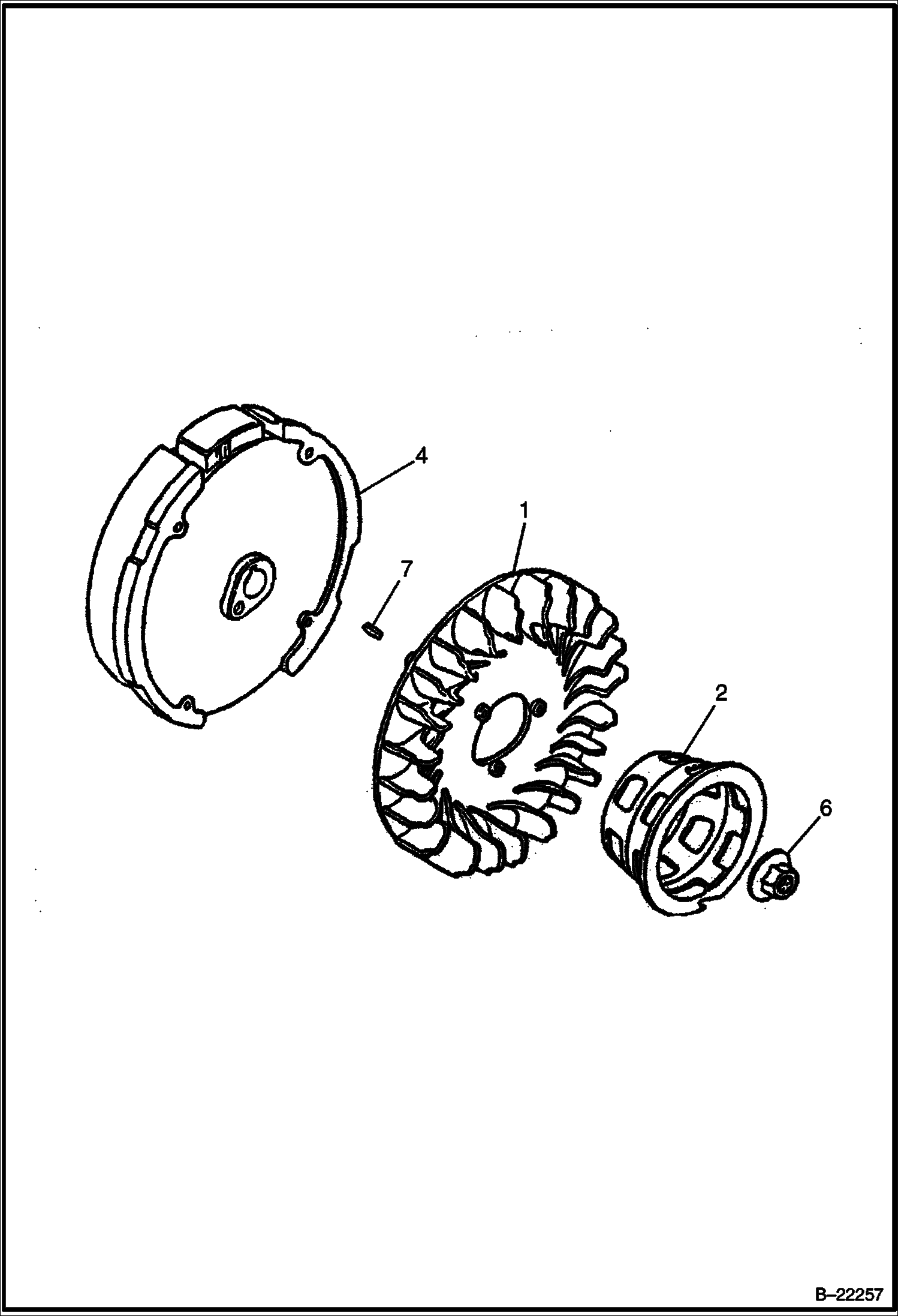 HONDA ДВИГАТЕЛЬ (МАХОВИК)