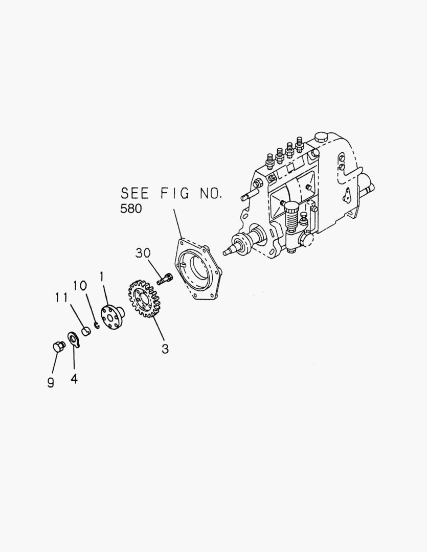 590 COUPLING-INJECTION PUMP [1257~]