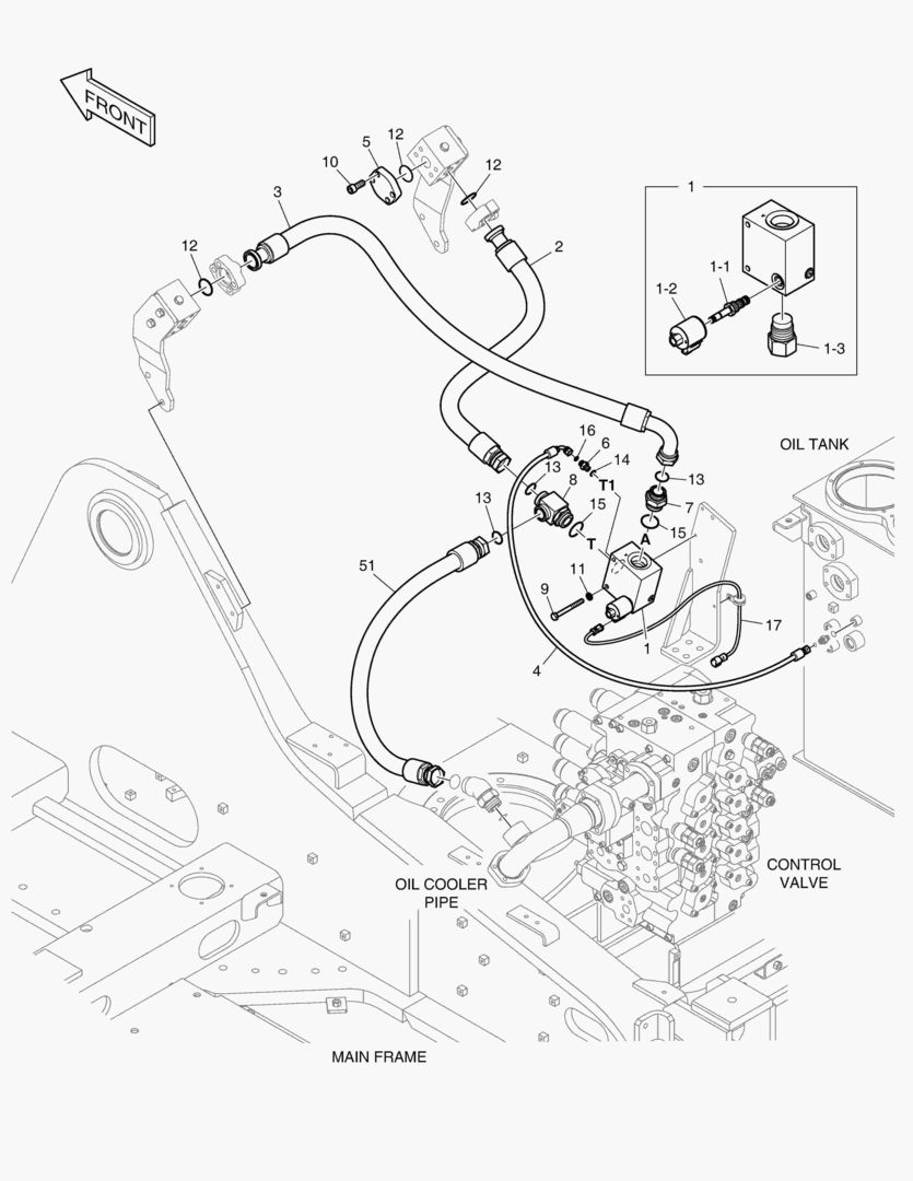 1370 MAIN PIPING(8) - ONE WAY