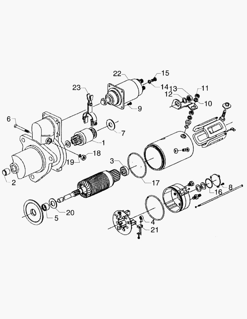 Спецтехника G010-103 STARTER MOTOR