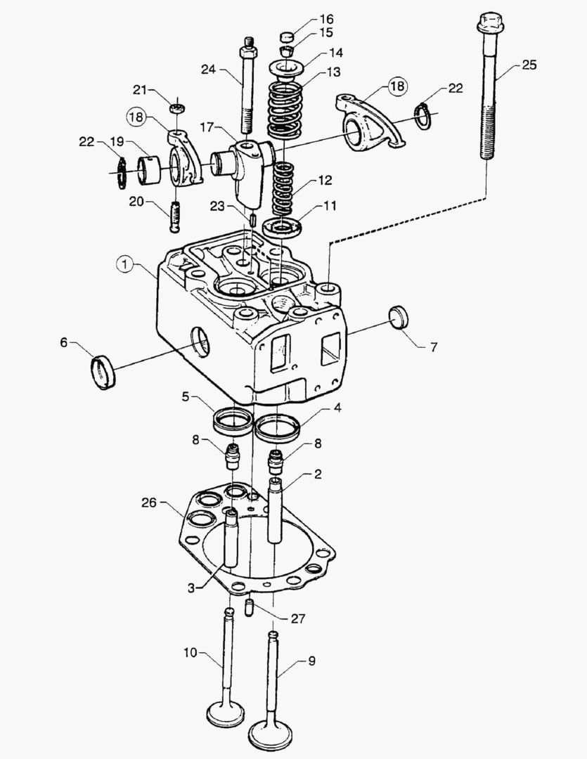 Спецтехника G010-3 CYLINDER HEAD