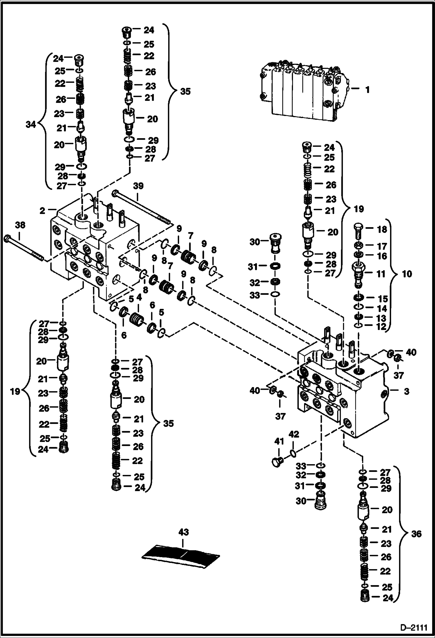 ЭКСКАВАТОР-ПОГРУЗЧИК (РЕГУЛИРУЮЩИЙ КЛАПАН) (709 2700) (709FDS 5841)