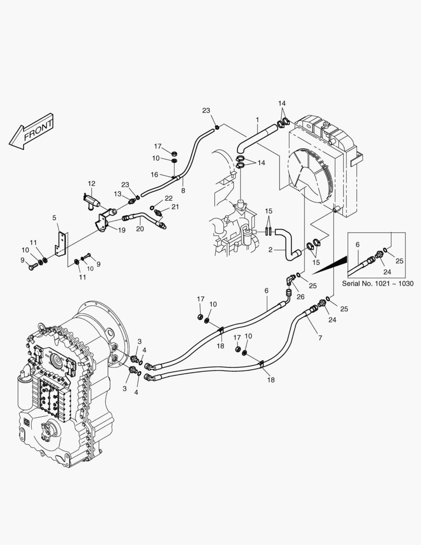 1211 COOLER PIPING [1021~]