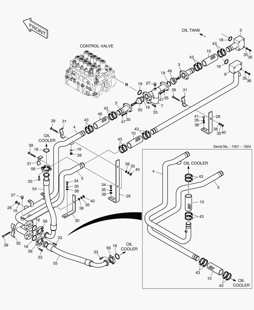 ТУБОПРОВОД МАСЛЯНОГО РАДИАТОРА(1)