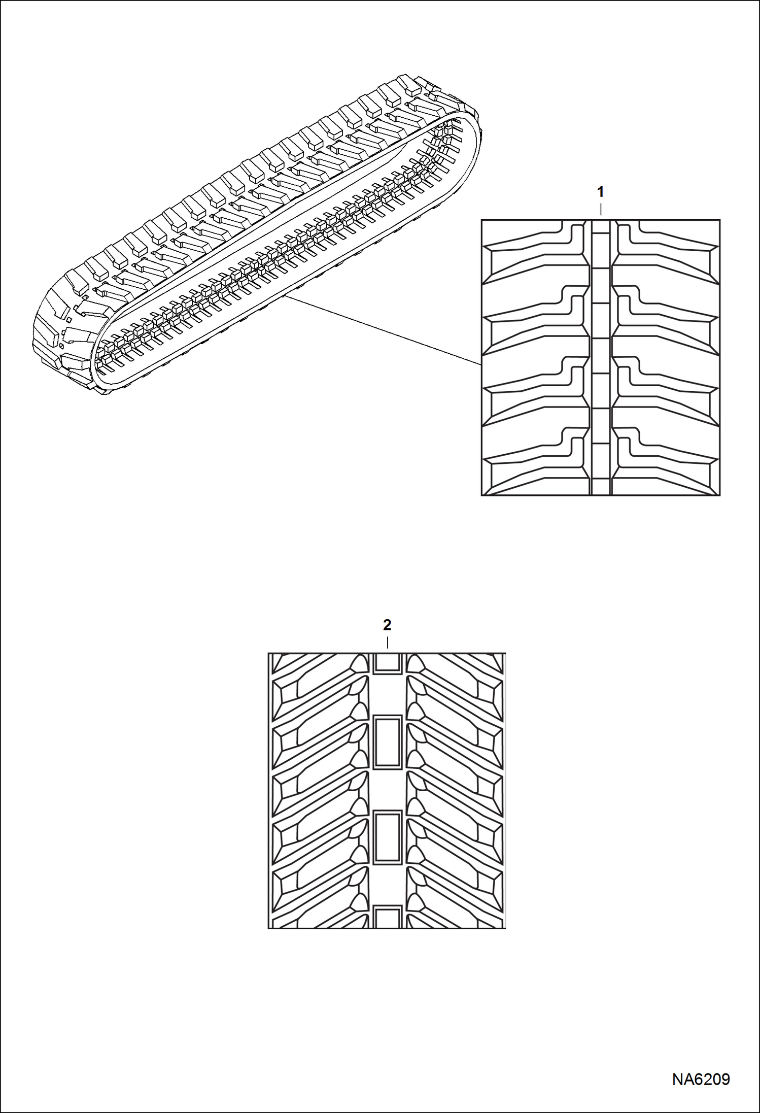 ГУСЕНИЦЫ РЕЗИНОВЫЕ