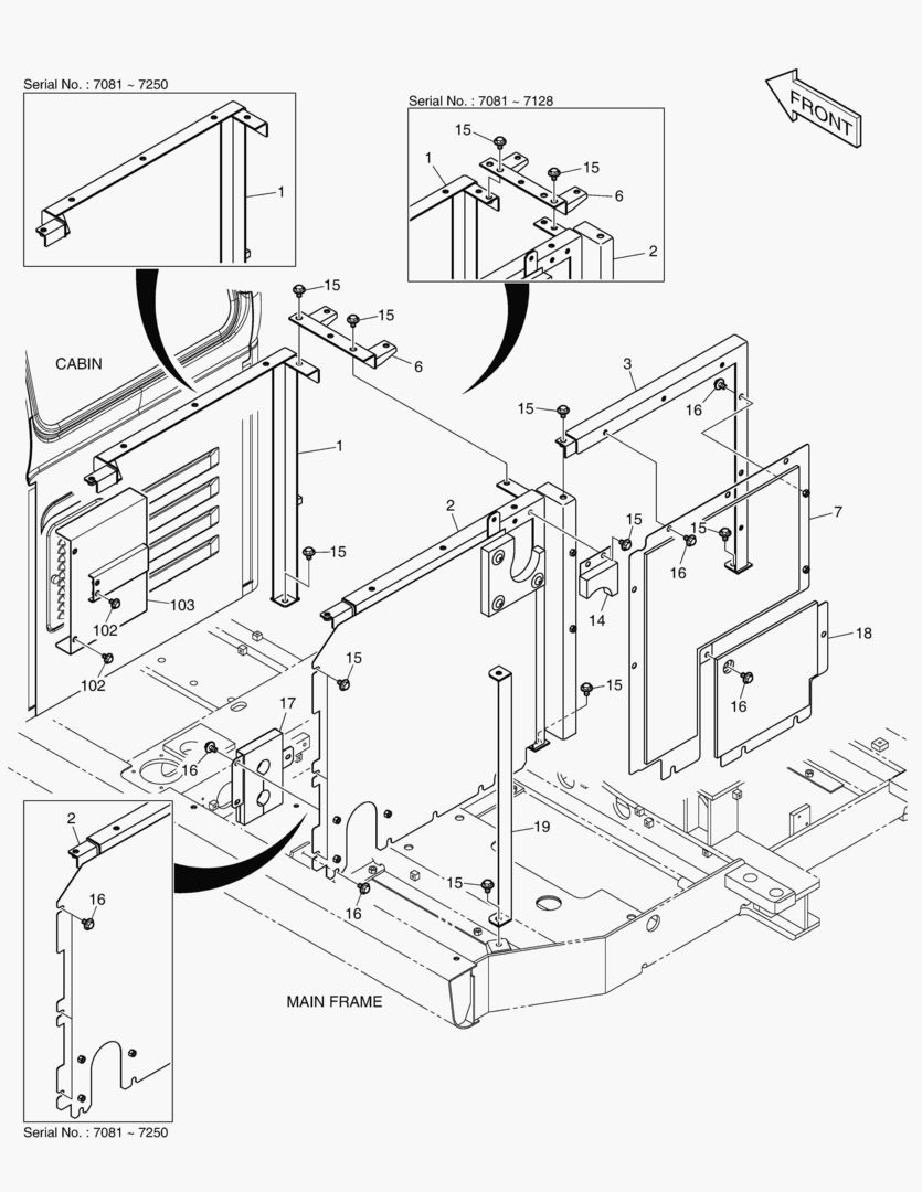 1571 SUPPORT & BAFFLE(1) [7081~]