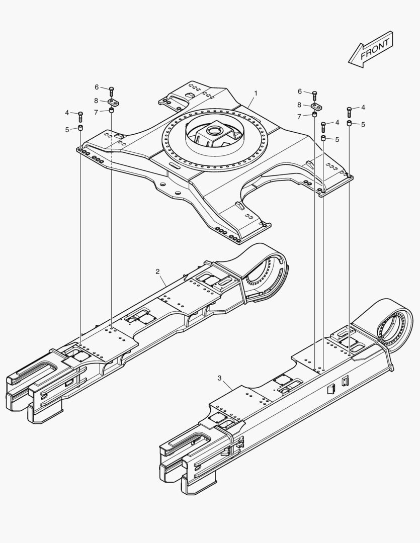 РАМА ГУСЕНИЦЫ