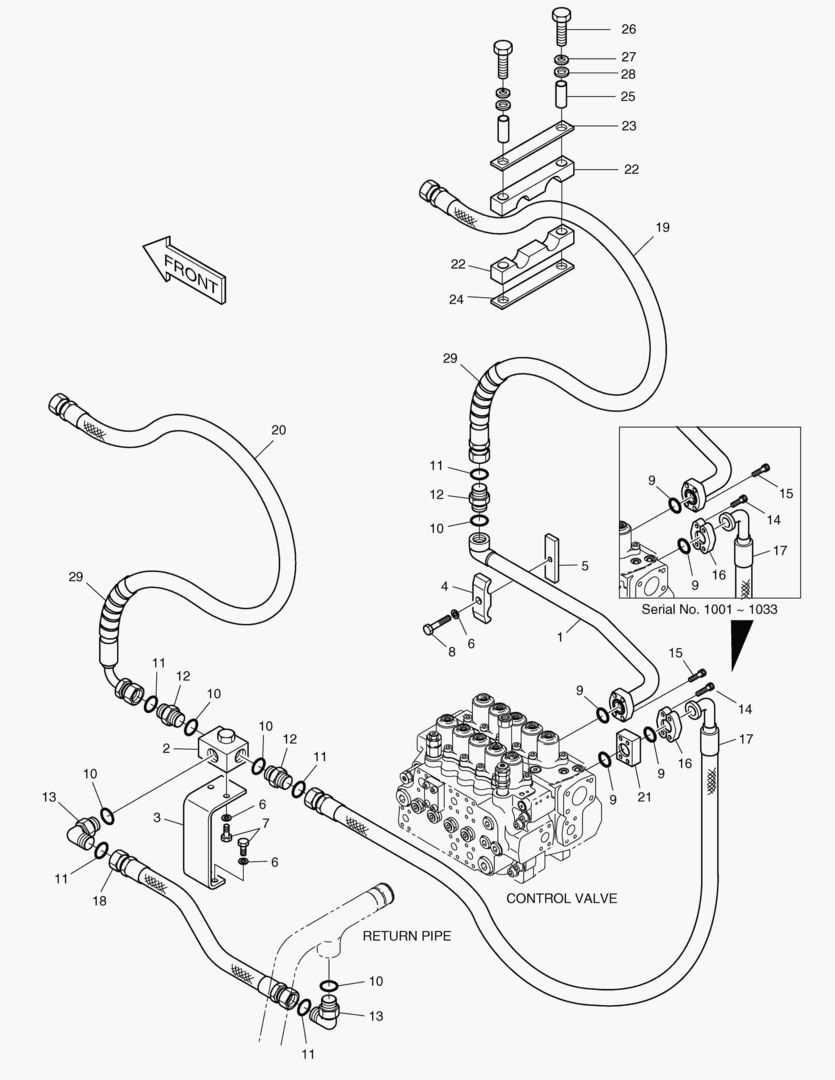 7260 MAIN PIPING-ONE & TWO WAY